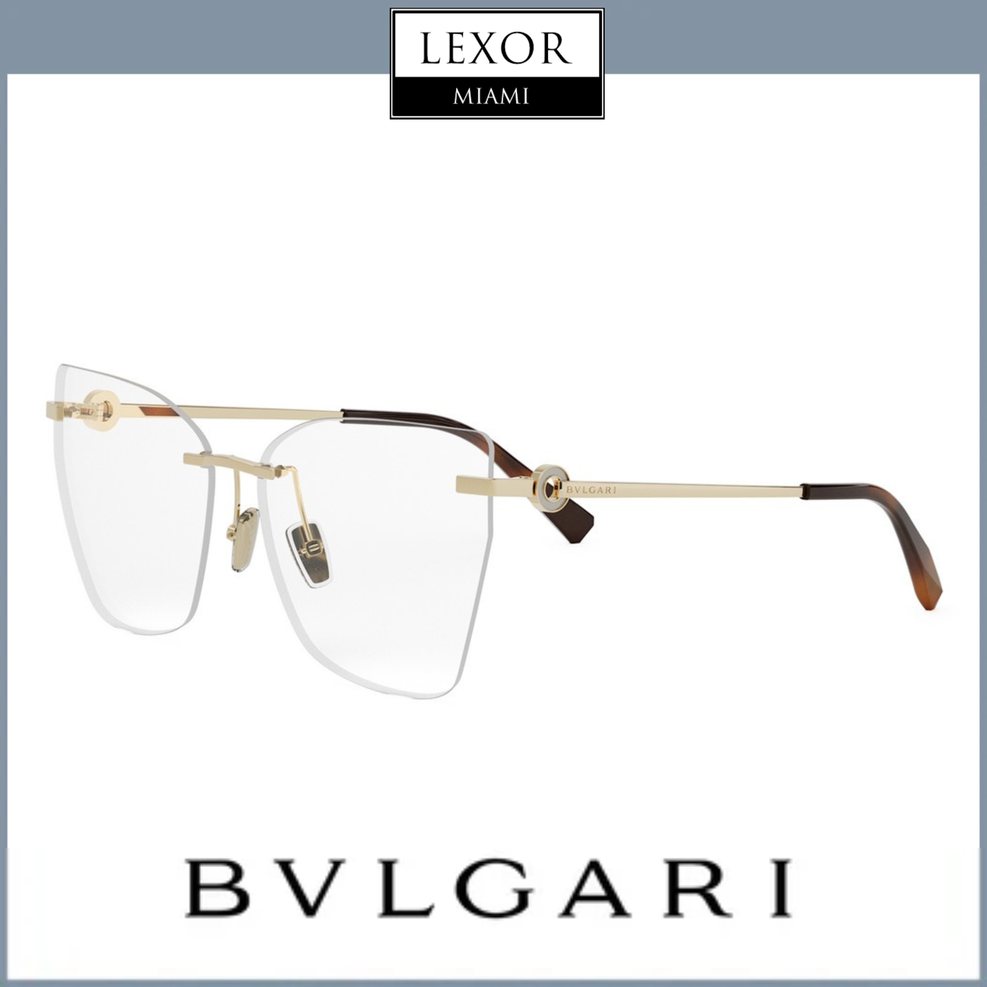 Bvlgari Optical Frame BV50006U 58033 UPC 192337153402 Lexor Miami