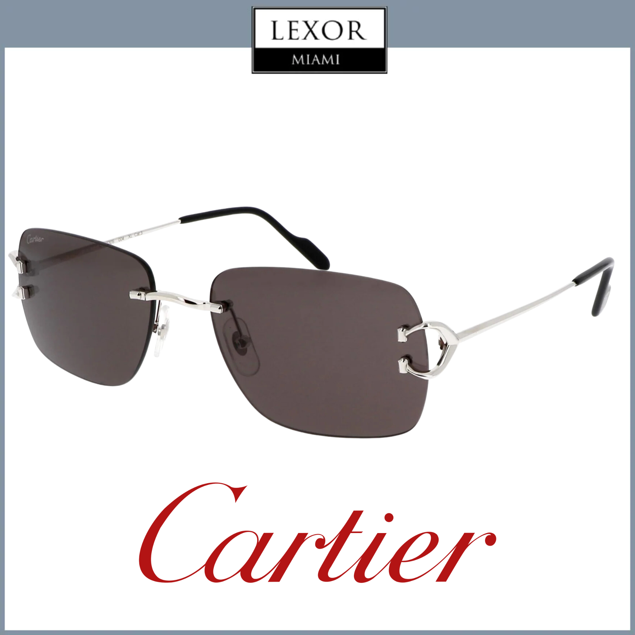 Cartier CT0330S 004 59 Men Sunglasses Lexor Miami