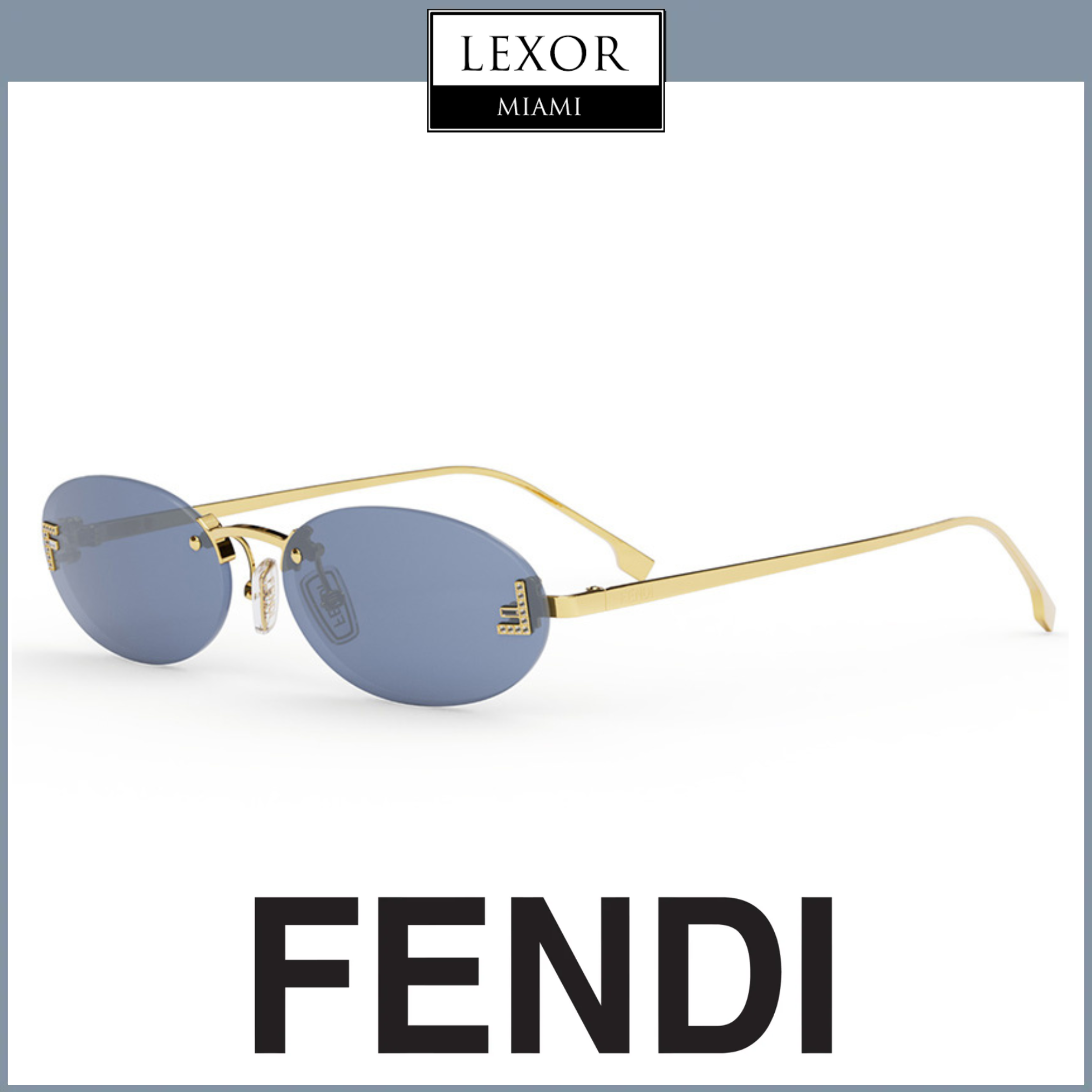 Fendi rainbow round sunglasses online