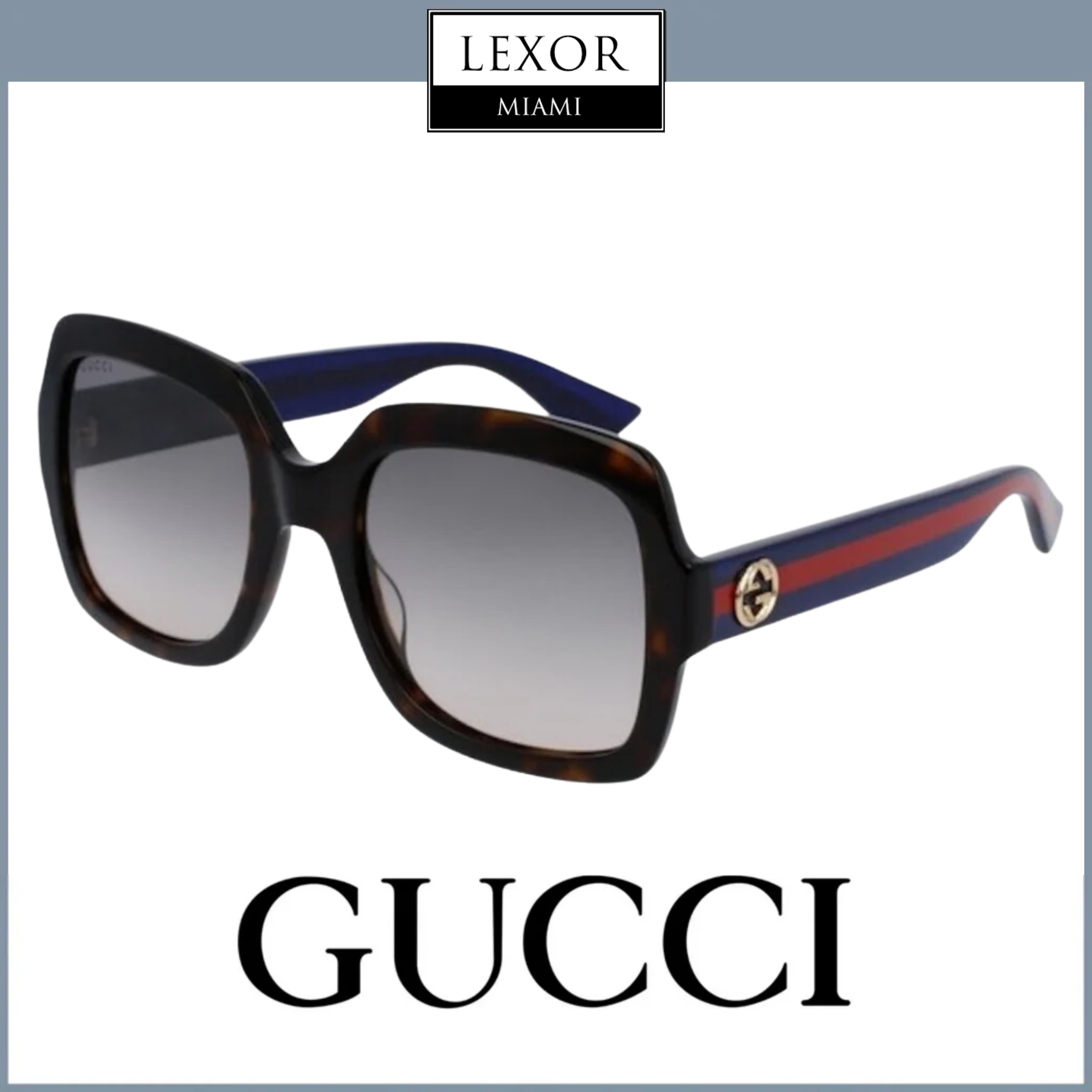 Gafas de sol Gucci GG0036SN 004 54 para mujer Lexor Miami