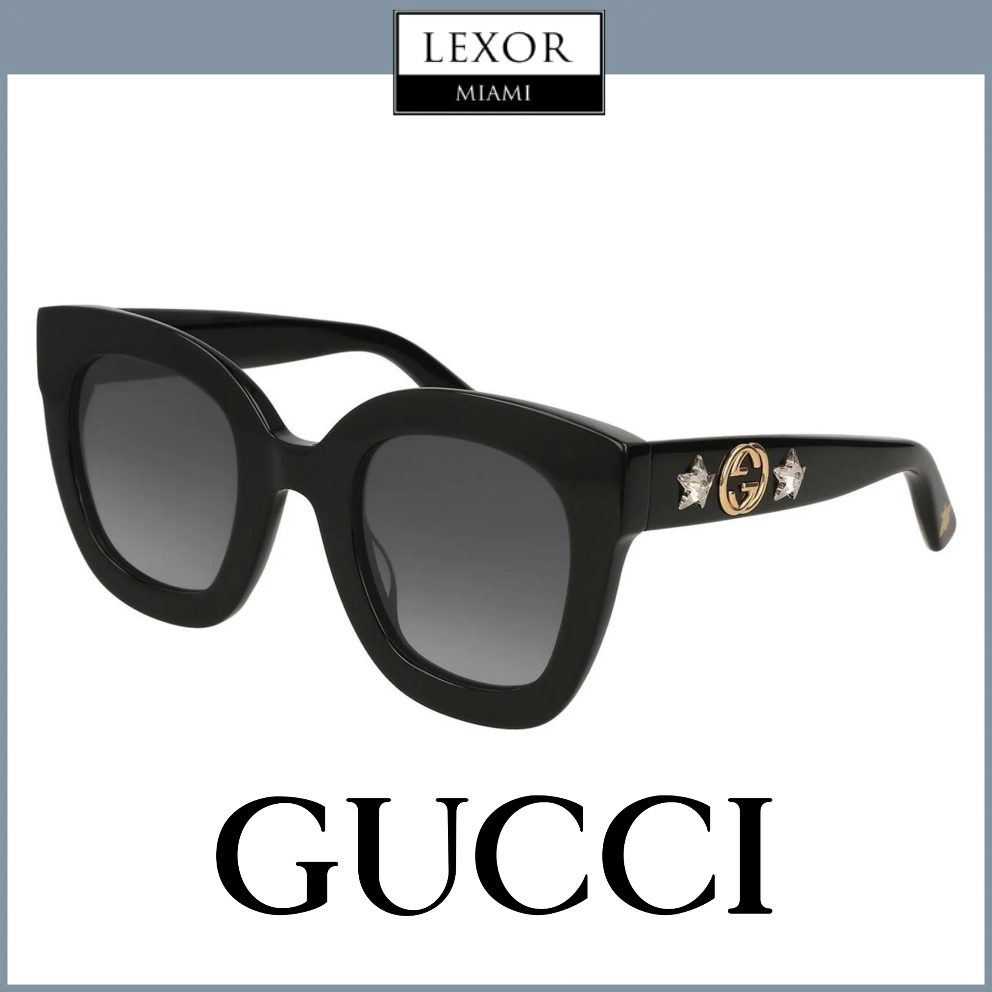 Gafas de sol Gucci GG0208S 001 49 para mujer Lexor Miami