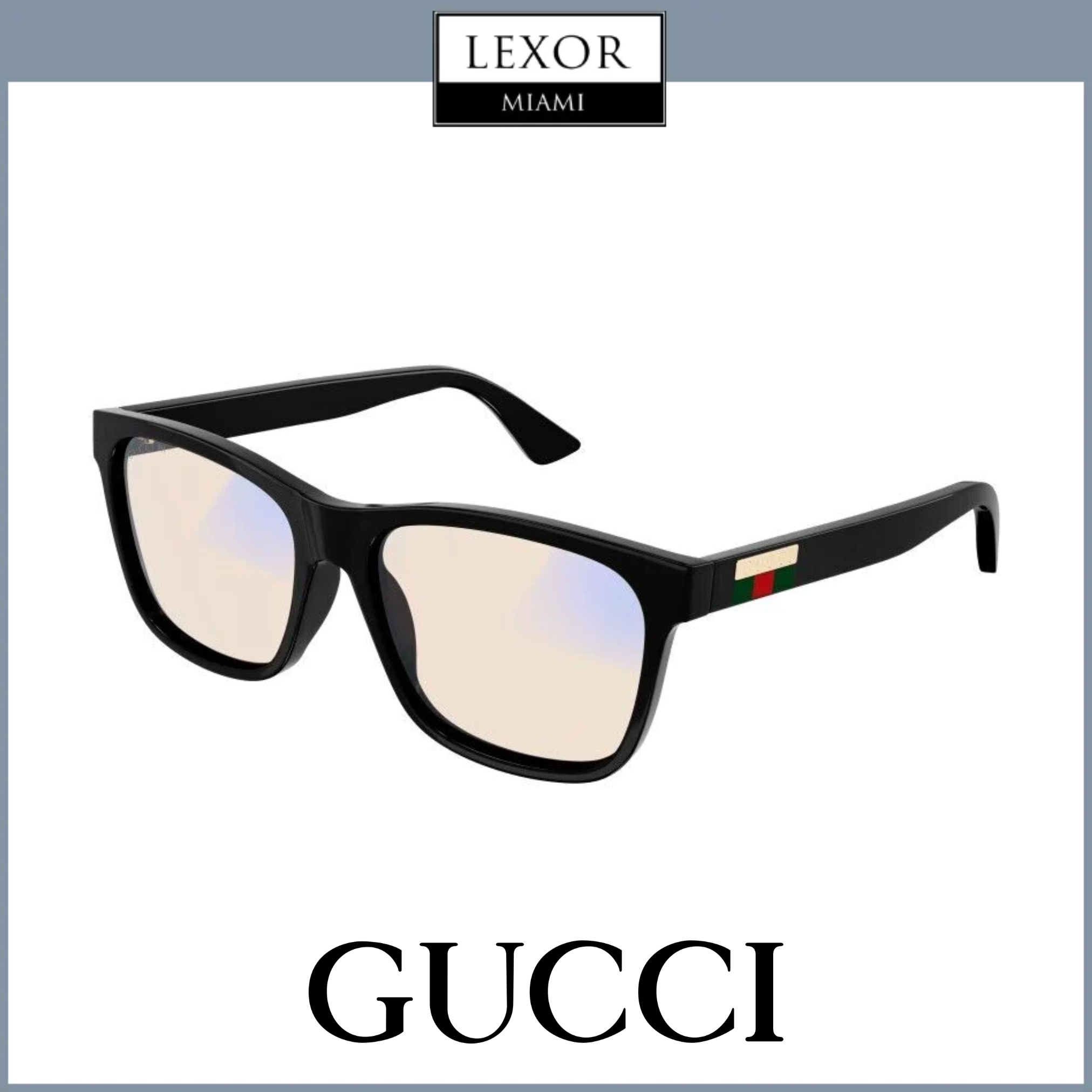 Gucci GG0746S 005 57 Black Sunglasses