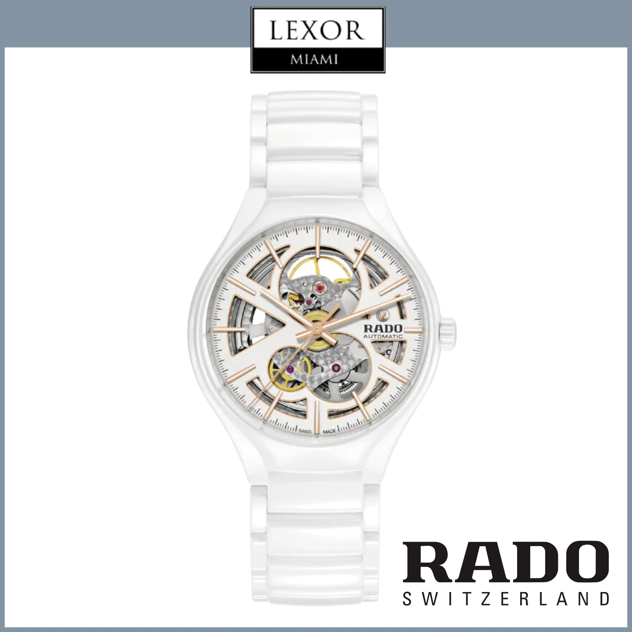 Rado R27106922 True Automatic Women Watches – Lexor Miami