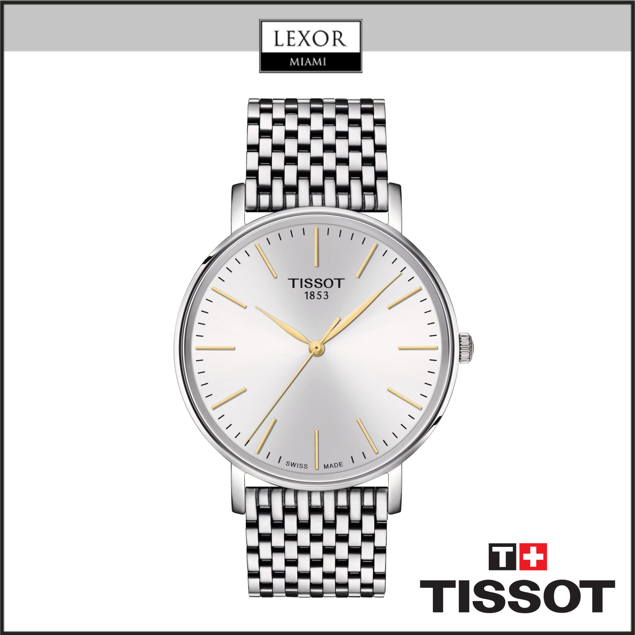 TISSOT EVERYTIME 40MM T1434101101101 Watches Lexor Miami