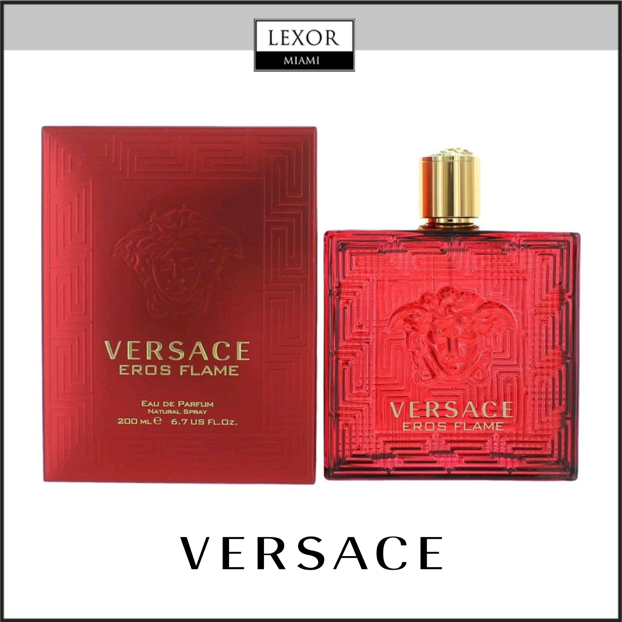 Red cheap versace eros