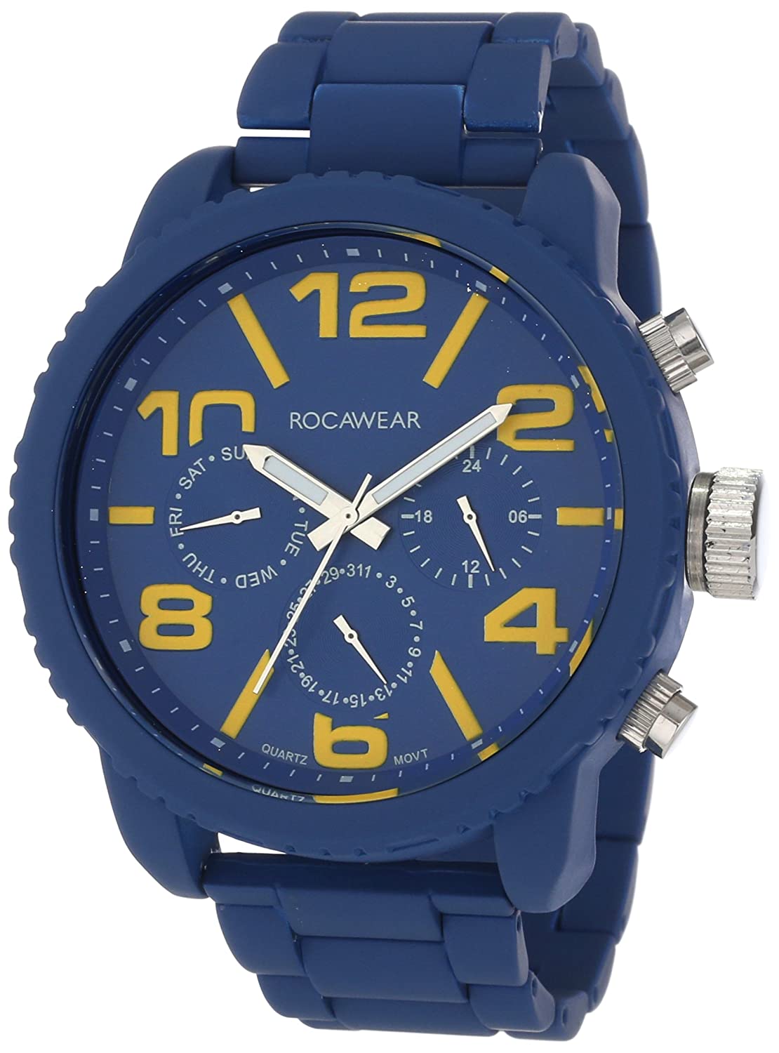 Rocawear watch hot sale quartz movt