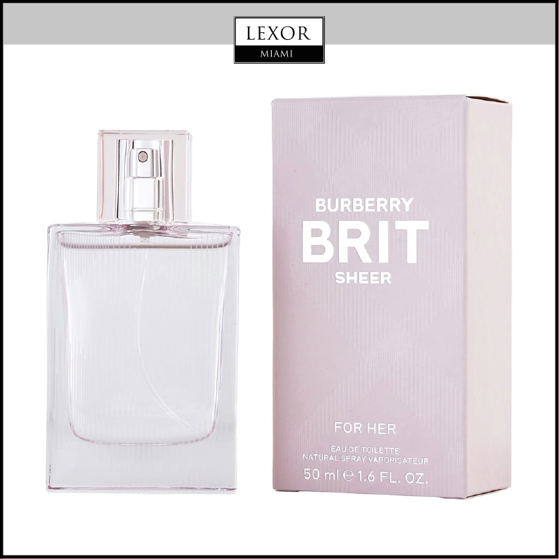 Burberry Brit Lexor Sheer Women Miami Perfume EDT 1.6 –