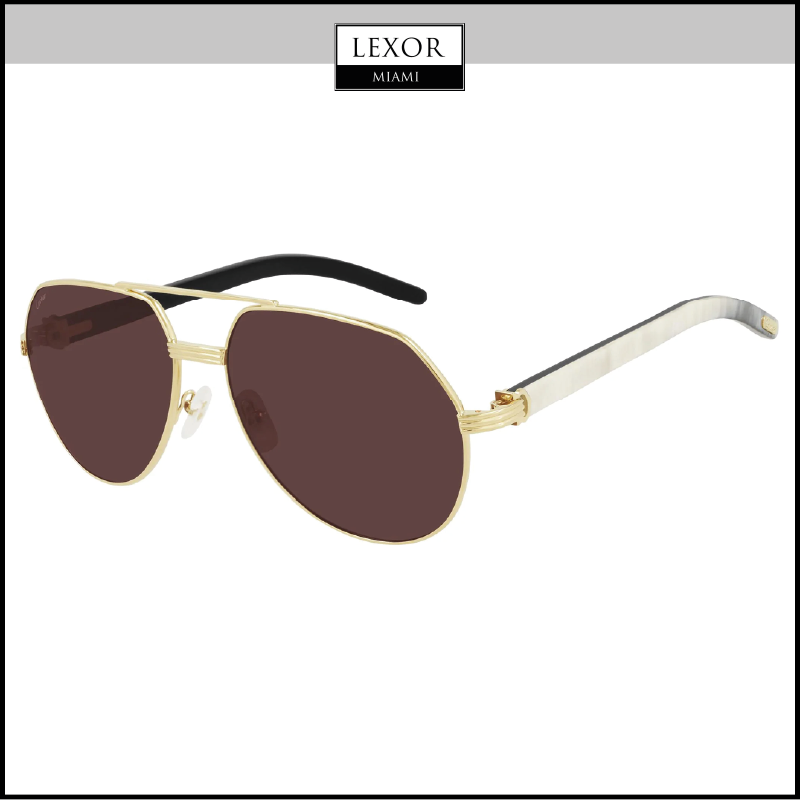 Cartier CT0272S 003 60 Unisex Sunglasses Lexor Miami