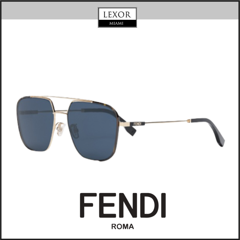 Fendi FE40022U 0059U Fendi Rose Hat w/ Sunglasses – Lexor Miami