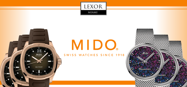 Shop Mido Watches Online at Lexor Miami – Swiss Luxury at Your Fingertips