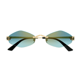 Cartier CT0433S-003 55 Woman Metal Sunglasses