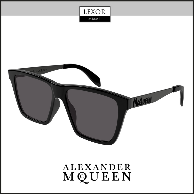 Alexander Mcqueen AM0352S-001 57 Óculos de Sol HOMEM ACETATO