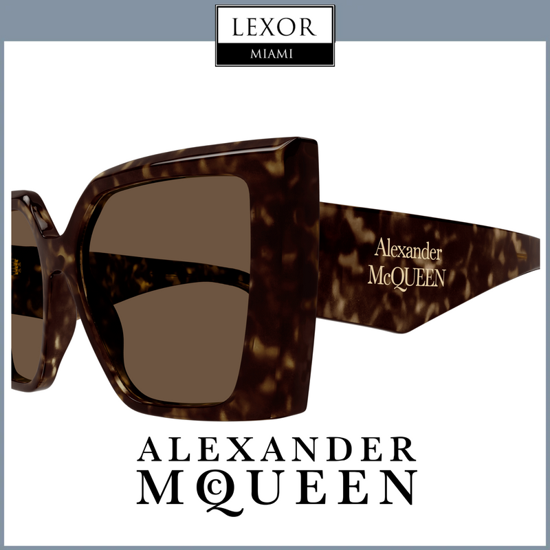 Alexander Mcqueen Sunglasses AM0467S-002 56 UPC 889652509556