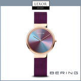 Bering 10X31-Anniversary3 Classic Aço Inoxidável Pulseira de Malha Relógios Femininos