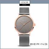 Bering 13436-369 Classic Aço Inoxidável Pulseira de Malha Relógios Femininos