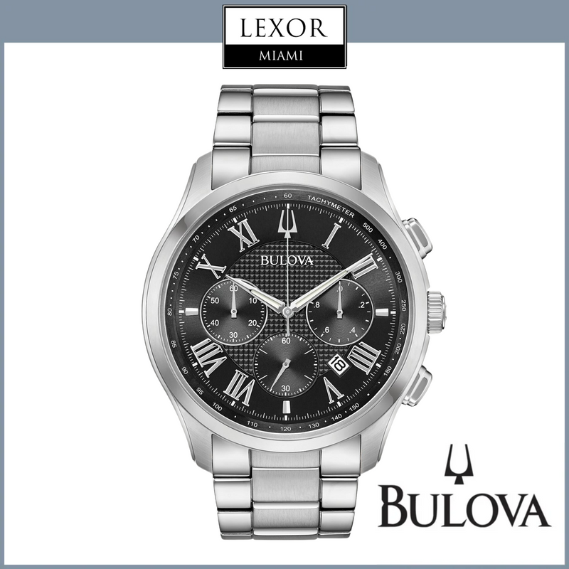 Reloj para hombre con correa de acero Bulova 96B288 Wilton