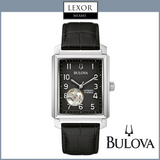 Reloj para hombre Bulova 96A269 Sutton con correa de cuero negra