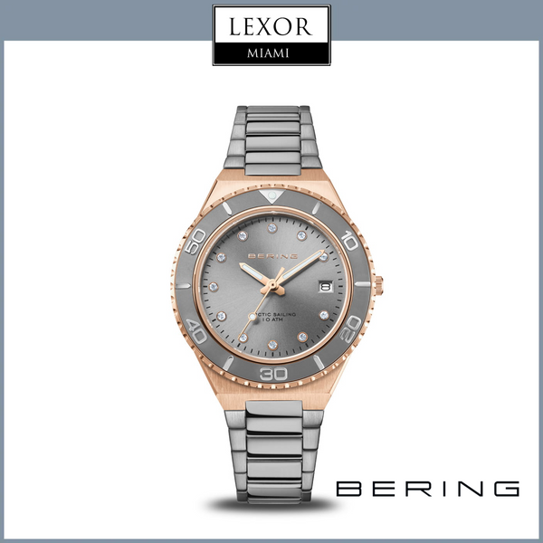 Bering Watches Classic polido/escovado ouro rosa 18936-769 Feminino