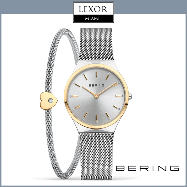 Bering Watches Classic prata polida 12131-014-GWP Feminino