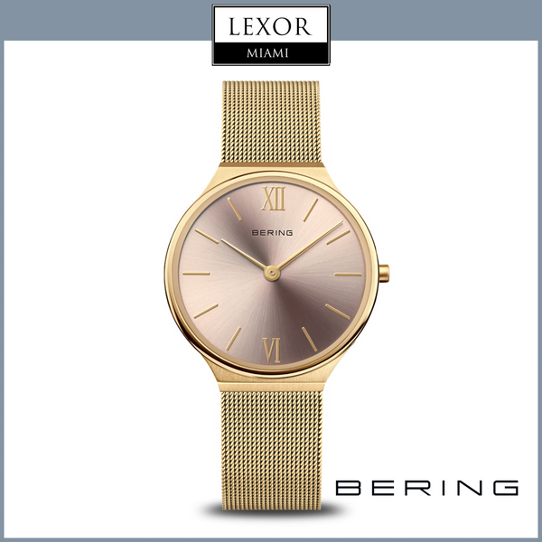 Relojes Bering Ultra Slim pulido/cepillado oro 18434-336 Mujer