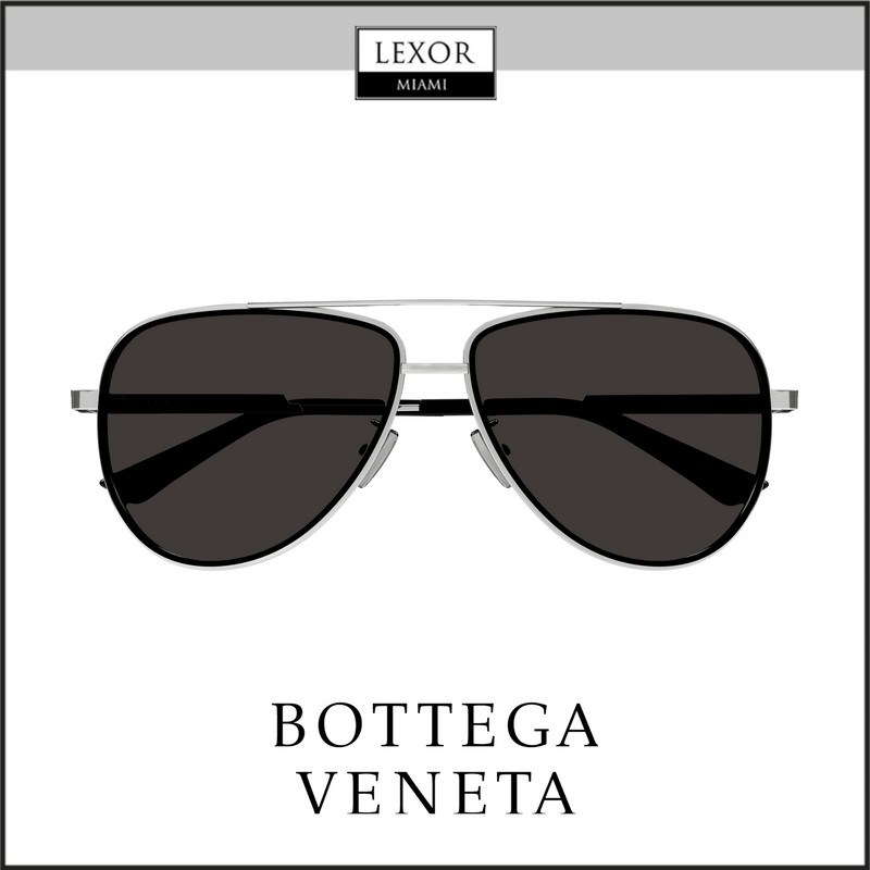 Bottega Veneta BV1240S-003 59 Óculos de Sol HOMEM METAL