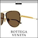 Bottega Veneta BV1240S-002 59 Óculos de Sol HOMEM METAL