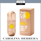 Perfume mujer Carolina Herrera 212 VIP ROSE 2.7 EDP SMILEY EDICIÓN LIMITADA