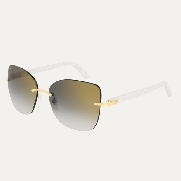 Gafas de sol unisex Cartier CT0001RS 001 57