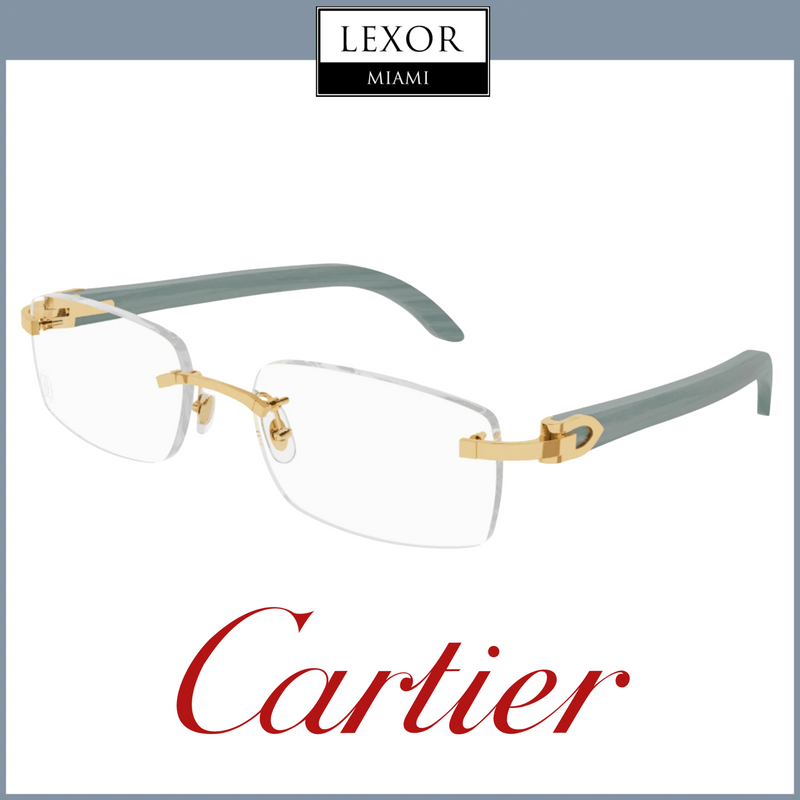 Montura de gafas unisex Cartier CT0052O-010 53