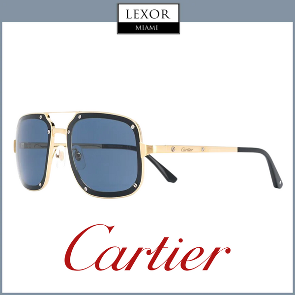 Cartier CT0194S 003 55 Sunglasses Men Metal Lexor Miami