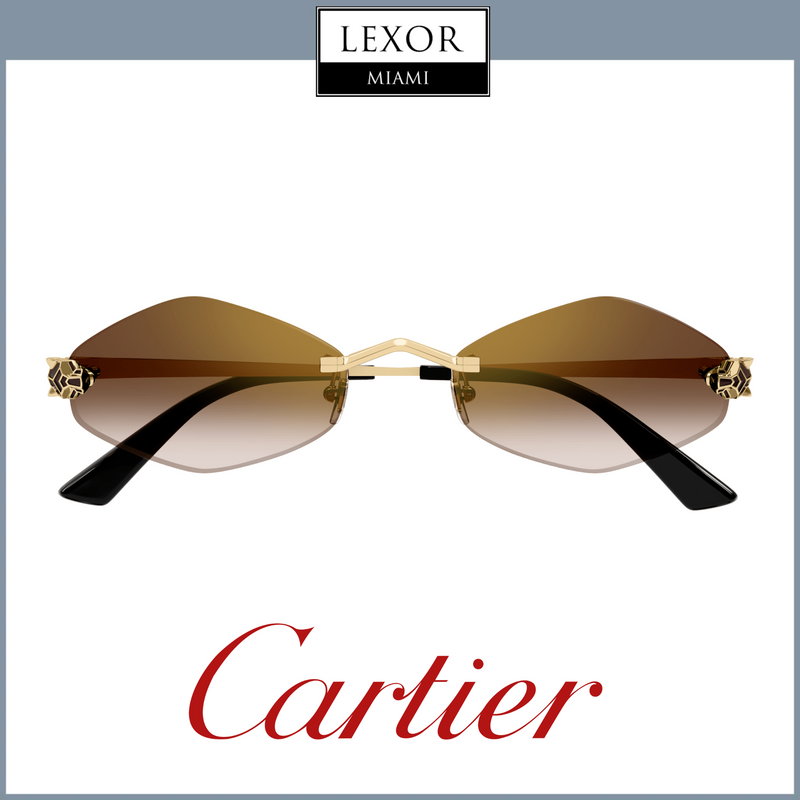 Cartier CT0433S-002 55 Gafas de sol MUJER METAL