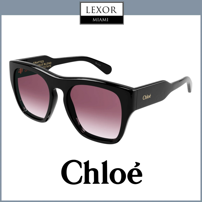 Chloe CH0149S-001 55 Sunglass WOMAN RECYCLED A