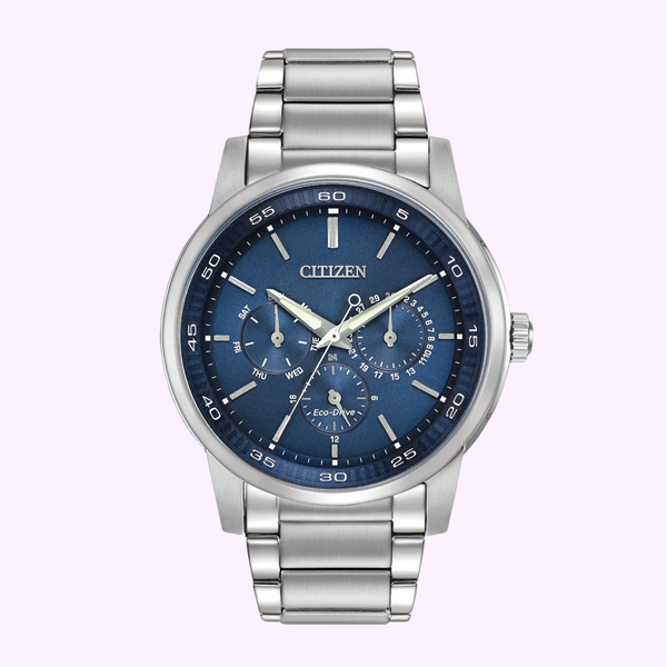 Relógios Citizen BU2010-57L Corso Eco-Drive Prata Aço Inoxidável Pulseira Masculina