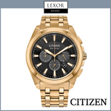 Relógio Citizen CA4512-50E Masculino ECO WR100 SS Pulseira Masculino