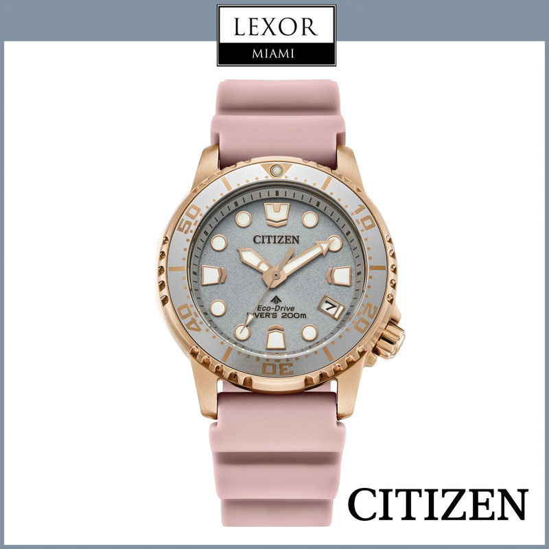 Relógios Citizen EO2023-00A Eco-Drive Silicone Strap Feminino