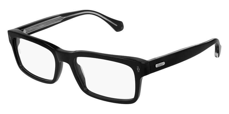 Cartier CT0291O-001 54 Armação Óptica MAN ACETATO