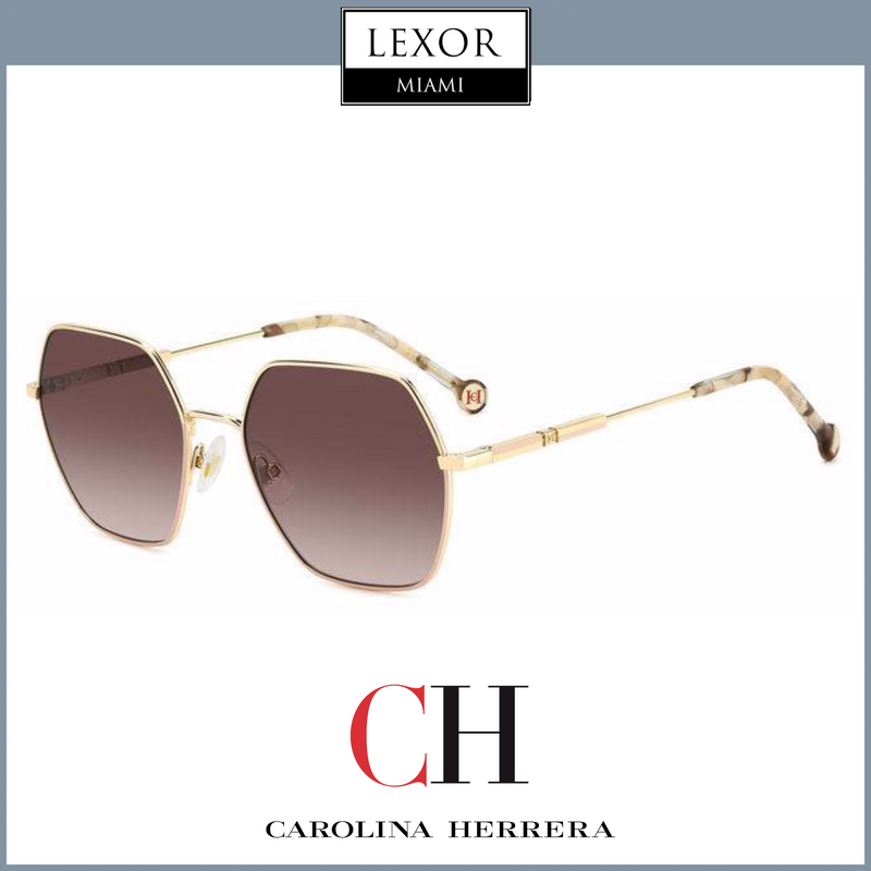 Carolina Herrera Sunglasses HER 0183/S BKU GOLDNUDE Women