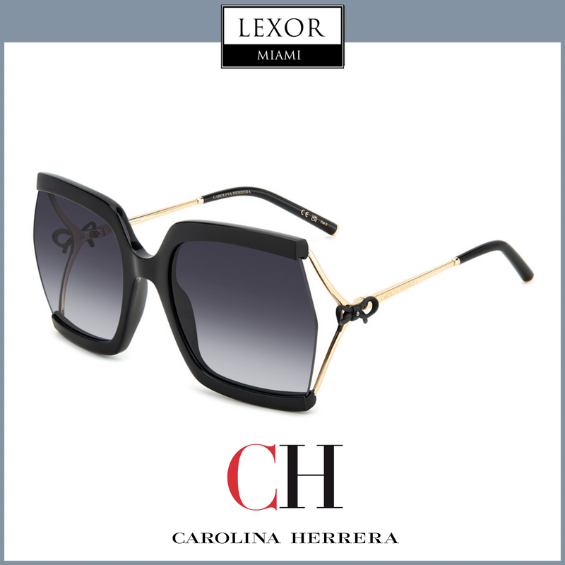 Carolina Herrera Sunglasses HER 0216/G/S 2M2 BLK GOLD Women