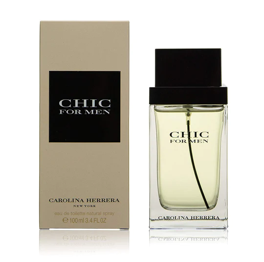 Carolina Herrera Chic For Men 3.4oz EDT Men Spray