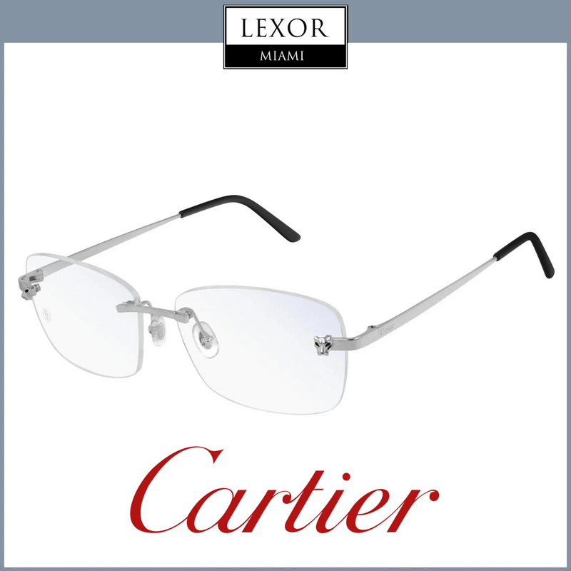 Cartier CT0148O 002 56 Optical Metal Frame Woman