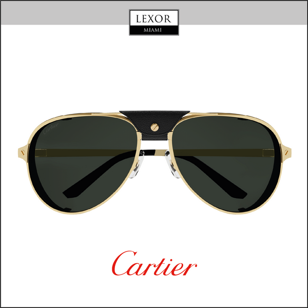 Gafas de sol unisex Cartier CT0296S-001 Santos de Cartier