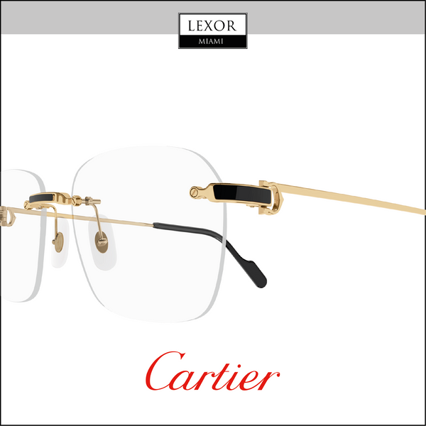 Montura de gafas para hombre Cartier CT0343O 001