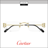 Cartier CT0344O-001 53 Armação Óptica MAN METAL