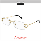 Marco de gafas Cartier CT0344O-001 53 HOMBRE METAL