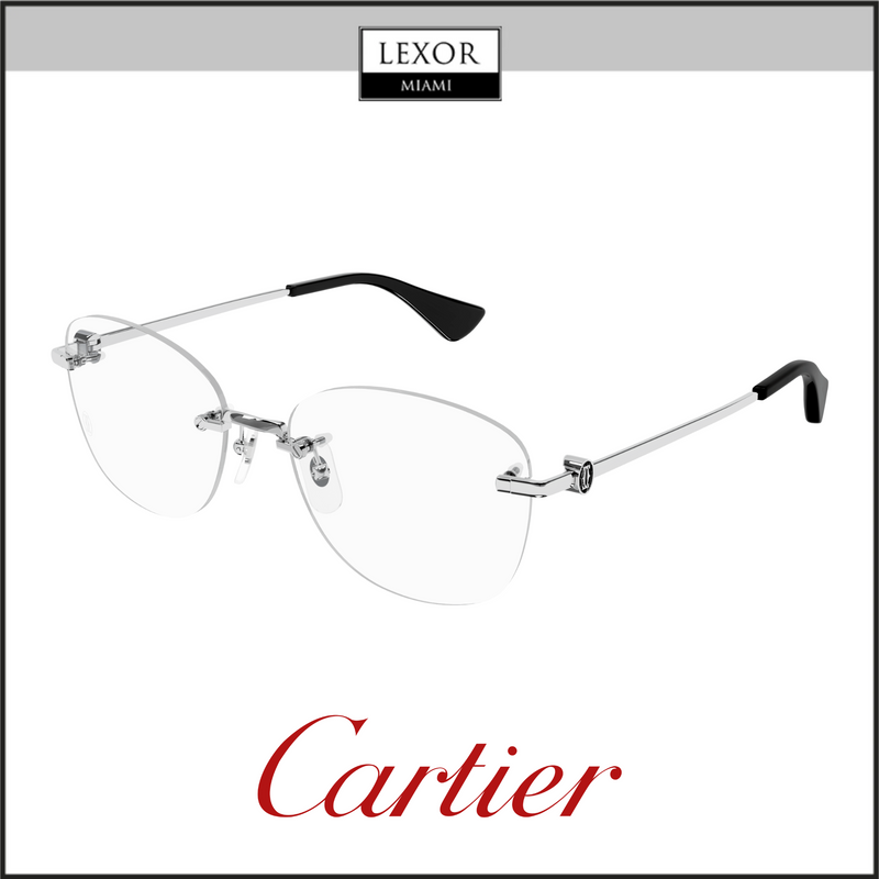 Cartier CT0414O-002 56 Armação Óptica FEMININA METAL