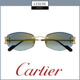 Óculos de Sol Cartier CT0467S-003 57 Masculino upc 843023175764