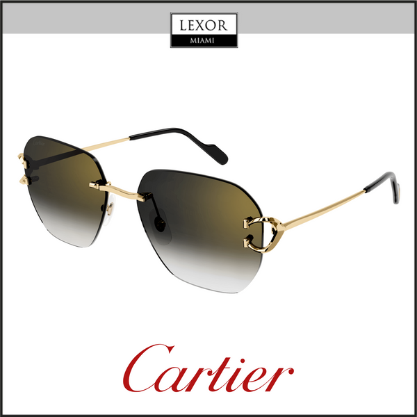 Gafas de sol Cartier CT0394S-001 58 UNISEX METAL