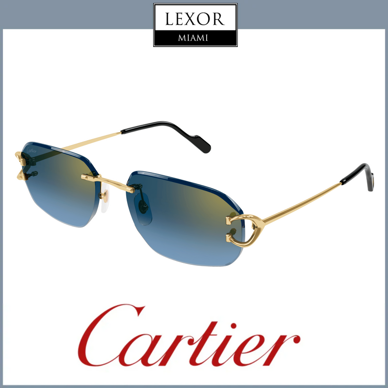 Gafas de sol Cartier CT0468S-002 58 para hombre upc 843023175832