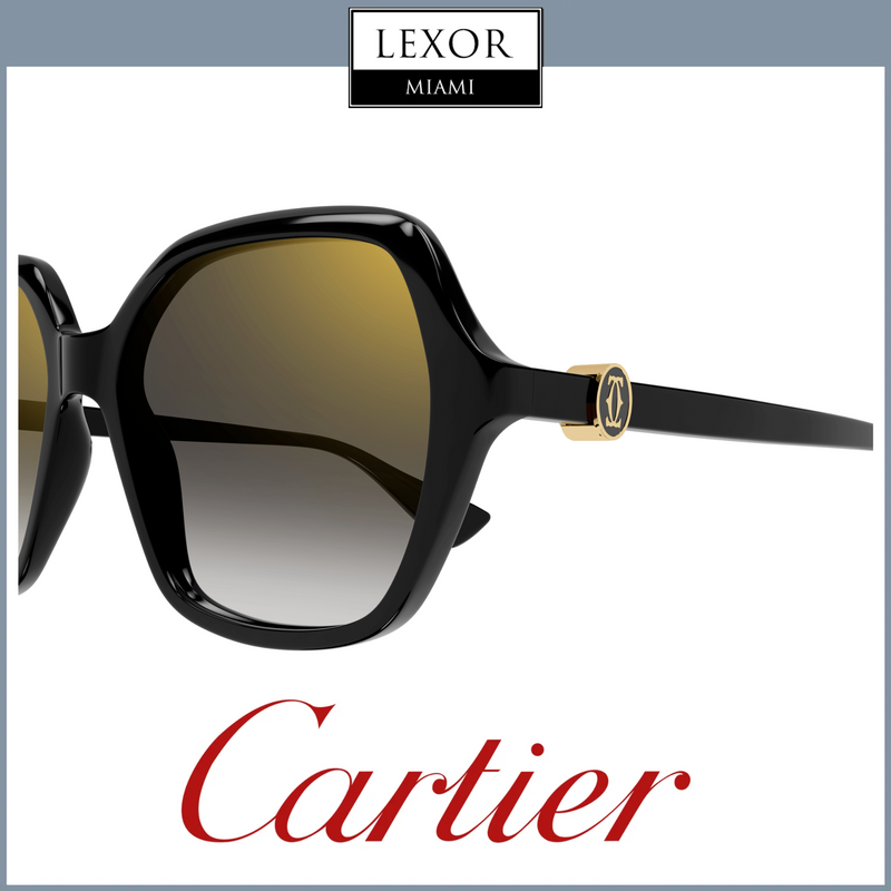 Cartier Sunglasses CT0470S-001 57 Sunglass UPC 843023175900