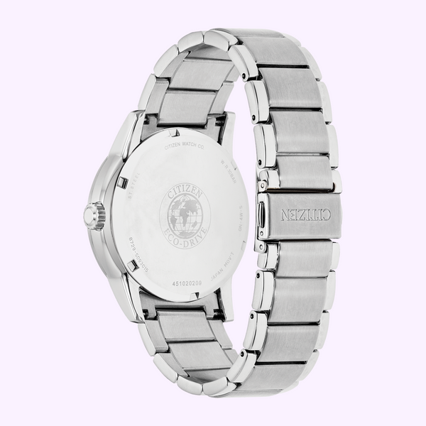 Relógios Citizen BU2010-57L Corso Eco-Drive Prata Aço Inoxidável Pulseira Masculina